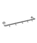 Kapstok Leeds | Staal 33.7 mm | Wand | DIY