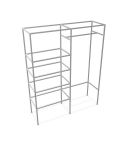 Kast Agrinio | Vierkant Staal 25x25 mm | Staand | DIY