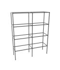 Kast Athene | Vierkant Zwart 25x25 mm | Staand | DIY