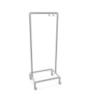 Kledingrek Brest | Zwart 33.7 mm | Wiel | DIY