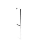 Kledingrek Grenoble Duo Junior | Zwart 21.3 mm | Vloer/Wand | DIY