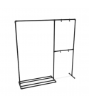 Kledingrek Lille | Zwart 26.9 mm | Voet | DIY