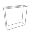 Kledingrek Meudon | Vierkant Staal 25x25 mm | DIY