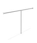 Kledingrek Rouen| Staal 33.7 mm | Vloer/Wand | DIY