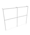 Kledingrek Tours | Staal 26.9 mm | Vloer/Wand | DIY