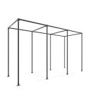 Pergola Pula | Zwart 42.4 mm | Staand | DIY
