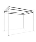 Pergola Split Outdoor | Zwart 33.7 mm | Vrijstaand | DIY