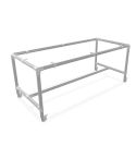 Tafel Graz | Staal 42.4 mm | Wiel | DIY