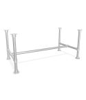 Tafel Vienna | Staal 48.3 MM | Voet | DIY