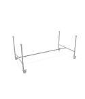 Tafel Villach| Staal 26.9 MM | Wiel | DIY