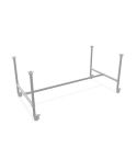 Tafel Villach| Staal 33.7 MM | Wiel | DIY