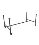 Tafel Villach| Zwart 33.7 MM | Wiel | DIY