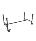 Tafel Villach| Zwart 42.4 MM | Wiel | DIY