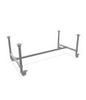 Tafel Villach| Staal 48.3 MM | Wiel | DIY