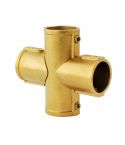 Kruisstuk 1-vlak - GOLD / RVS (30.0)
