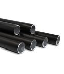 Zwarte Alu Buis - 26.9 mm