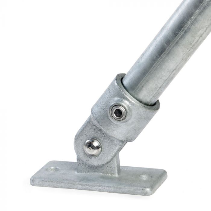 Buiskoppeling Scharnieroog 48,3 mm Zink