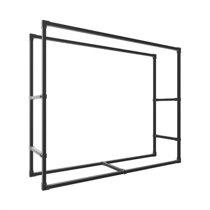 Set Van 2 Kussens SWEETENER Fluweel 45 X 45 Cm Voor Kinderen Borduurwerk Grijs