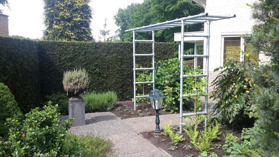 Opmerkelijk applaus Blaze Pergola maken van Steigerbuis (TIP) | SteigerbuisOnline