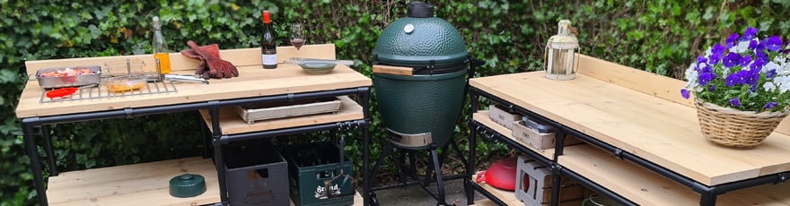 DIY: Maak een BBQ/ buitenkeuken met dit stappenplan