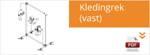 Werktekening Steigerbuis Kledingrek Werktekening Steigerbuis Kledingrek